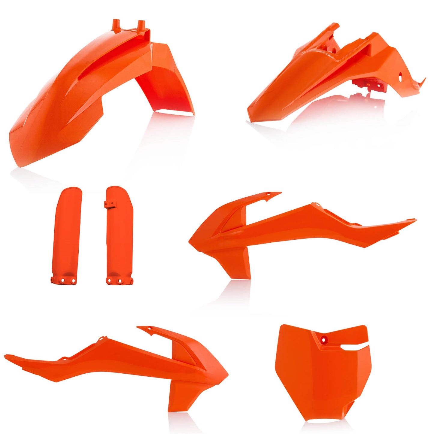 Acerbis SX65 16 - 23 Full Plastic Kit Orange