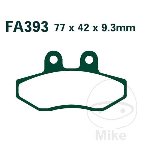 SFA393 EBC Organic Scooter Brake Pads
