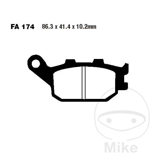 FA174 HH EBC Double-H Sintered Brake Pads