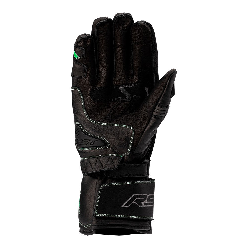RST S1 Gloves Black Grey Neon Green