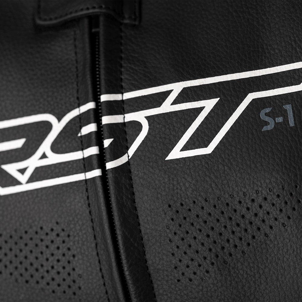 RST S1 Ladies Leather Jacket White