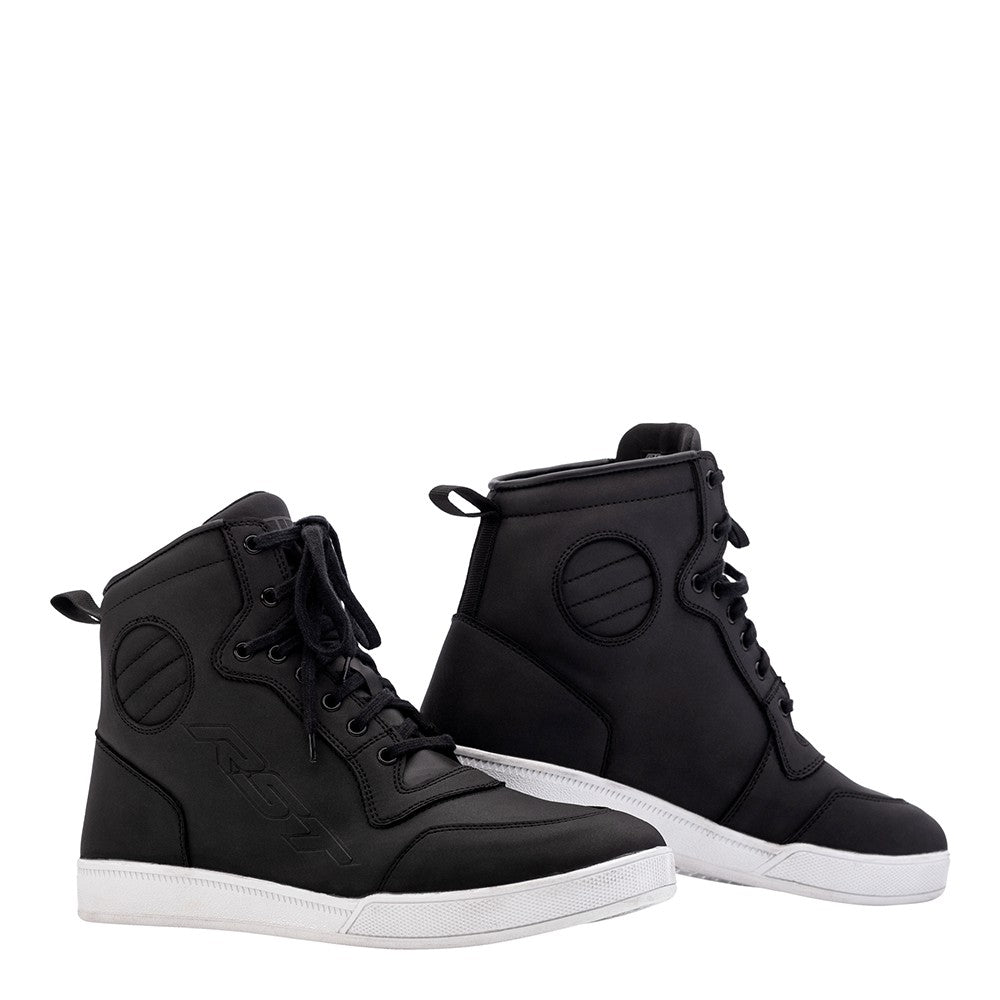 RST HiTop Moto Sneaker Waterproof Boots Black