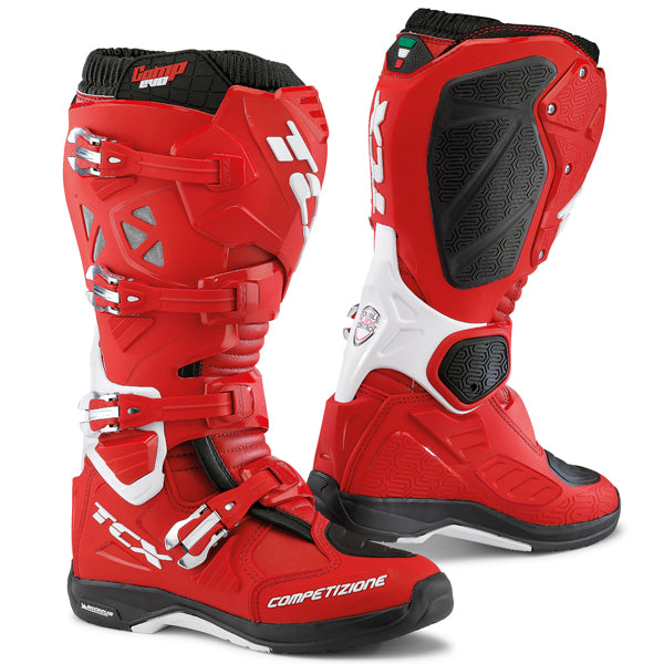 TCX Comp Evo 2 Michelin Boots Red/White