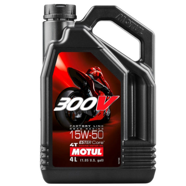 Motul 300V 15w50 4T Fact Line 4 Litre