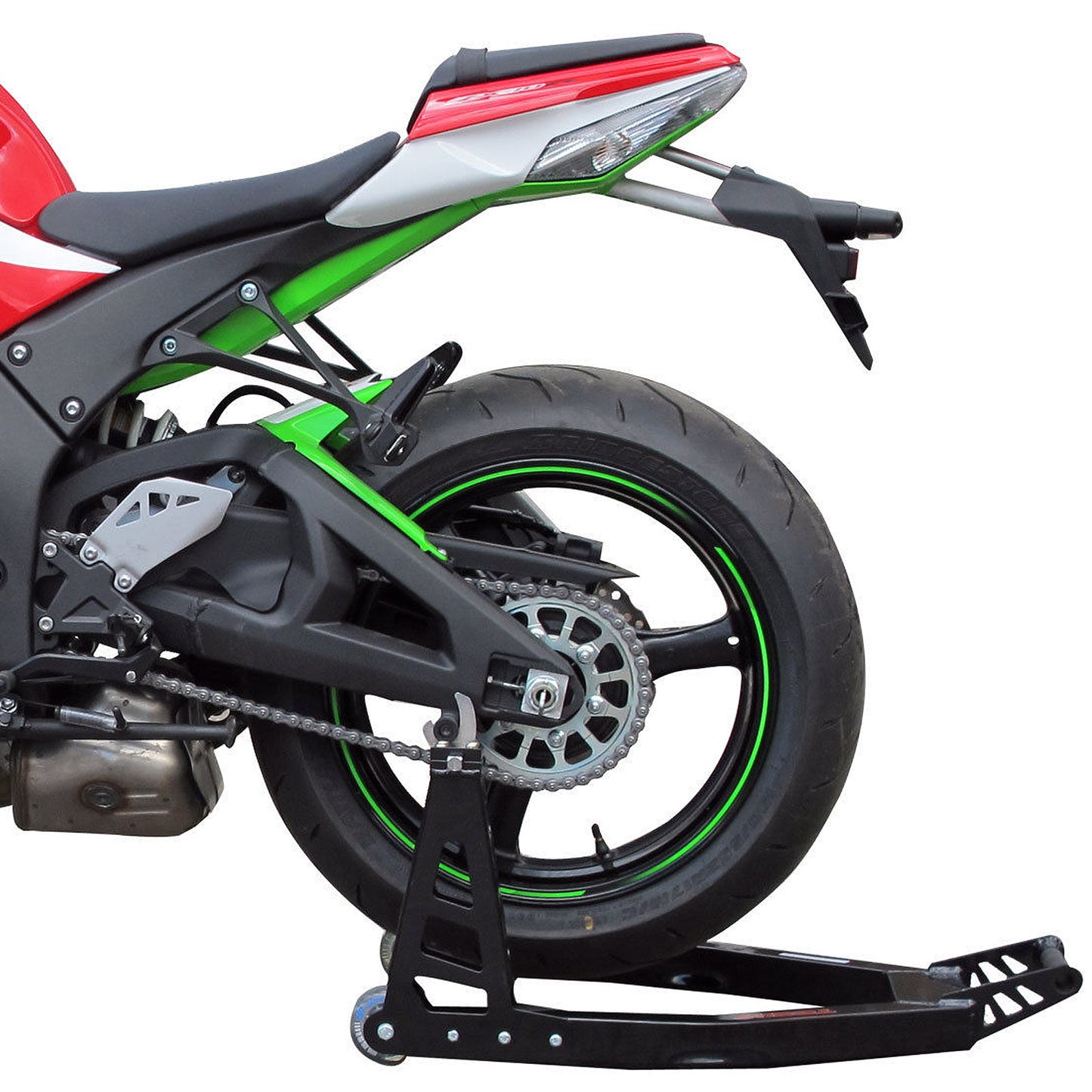 Pair Black Alloy Paddockstands