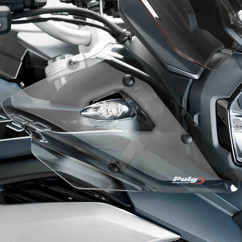 BMW R1200GS 13-18 Puig Upper Deflectors Clear