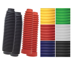 Fork Gaiters 250mm x 32mm Black