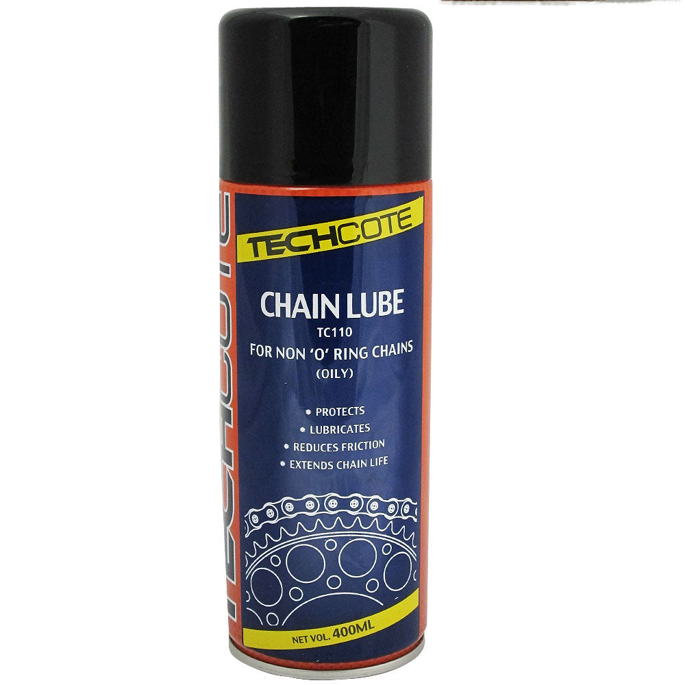Tech Cote Oily Syn Chain Lube 400m