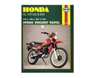 0567 Honda XL250/500 Haynes Manual