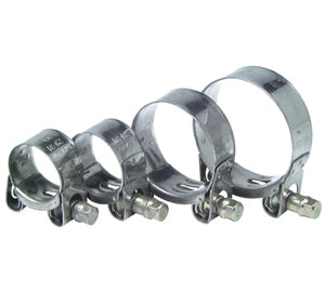 Exhaust Clamp Stainless Steel 51mm-55mm