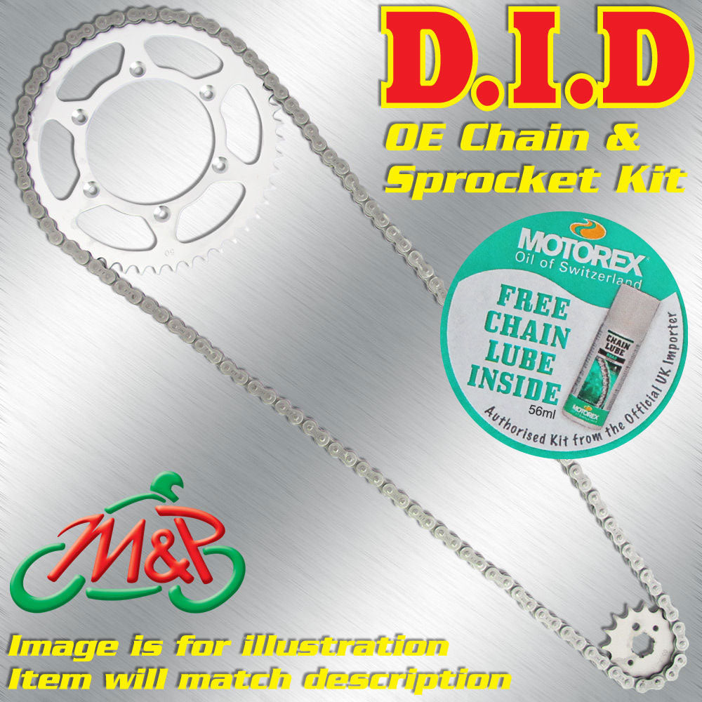 Honda CBR125 04-10 OE DID Chain and Sprocket Kit