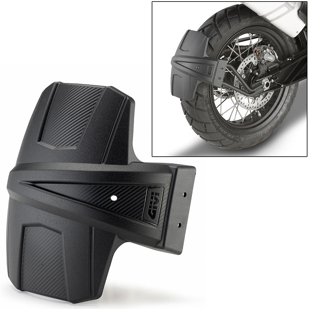 KTM 790 890 Adventure 2019-2021 Givi Rear Wheel Spray Guard & Fitting Kit Black