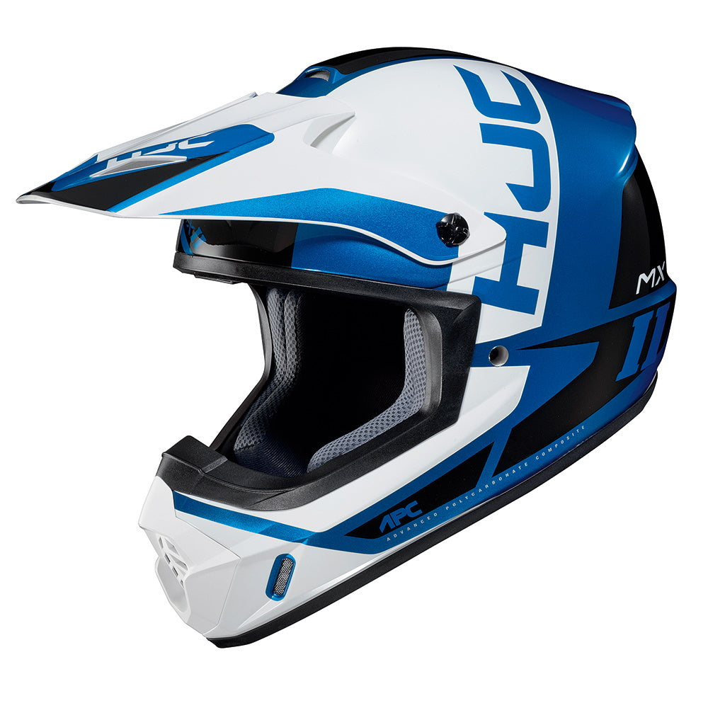 HJC CS-MX II Creed MC2 Blue Motocross Helmet