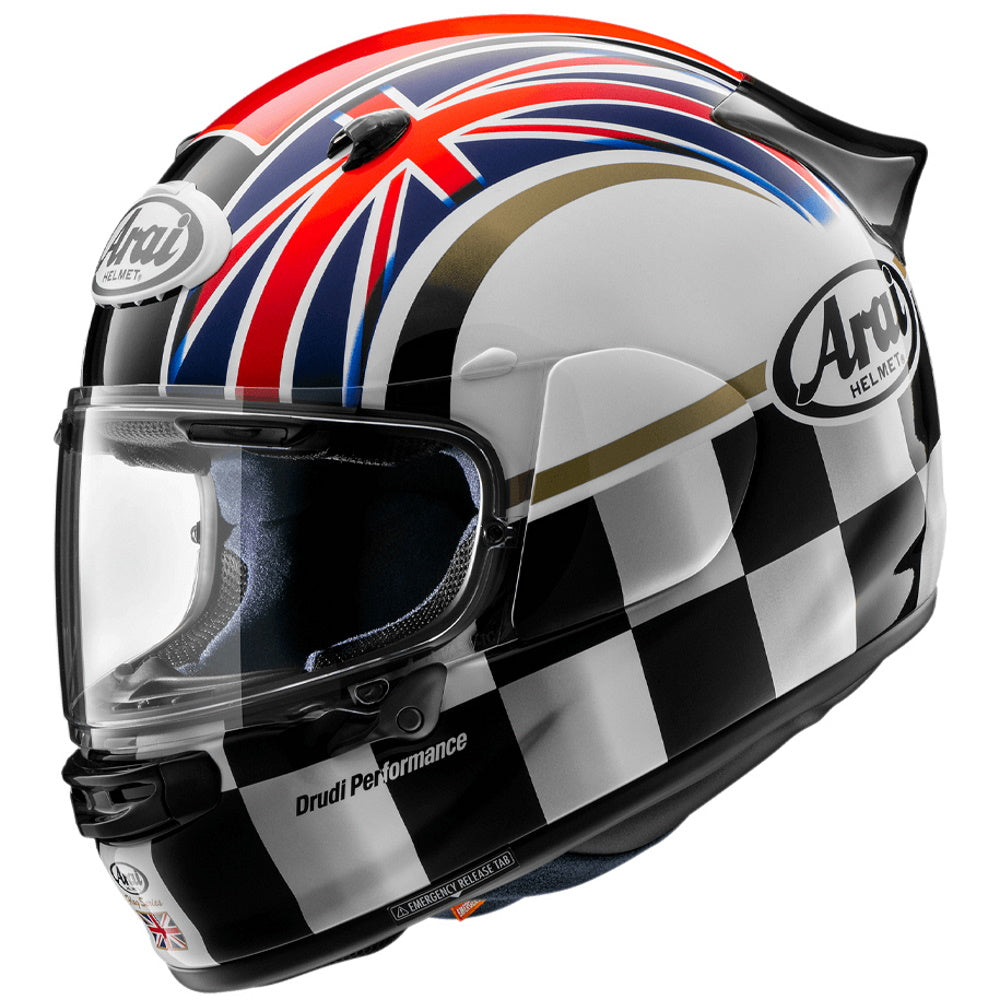Arai Quantic Podium Full Face Helmet UK Flag