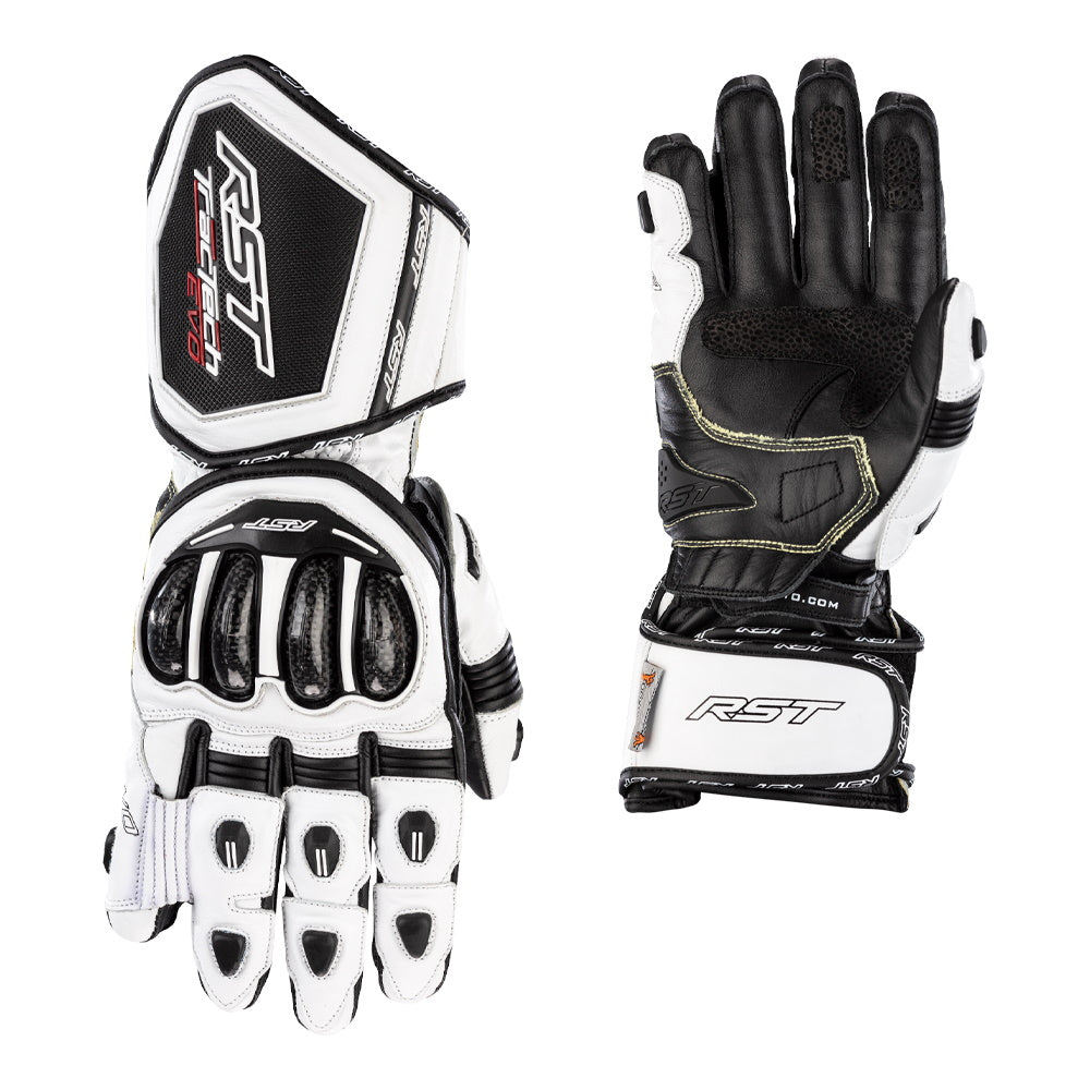 RST Tractech Evo 4 Gloves White Black