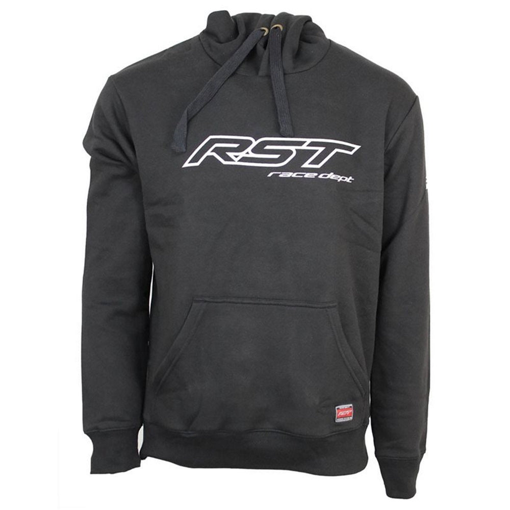 RST Race Dept Logo Mens Hoodie Black