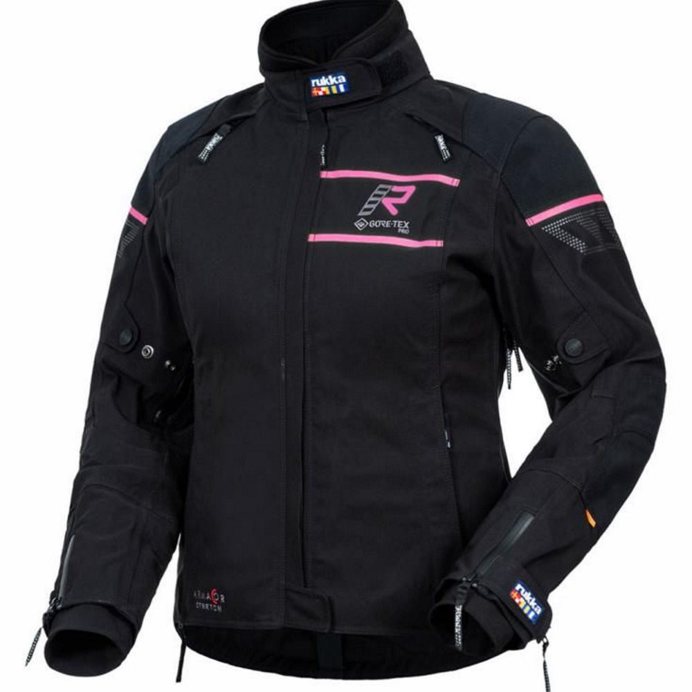 Rukka Nivala Lady Jacket Black Pink