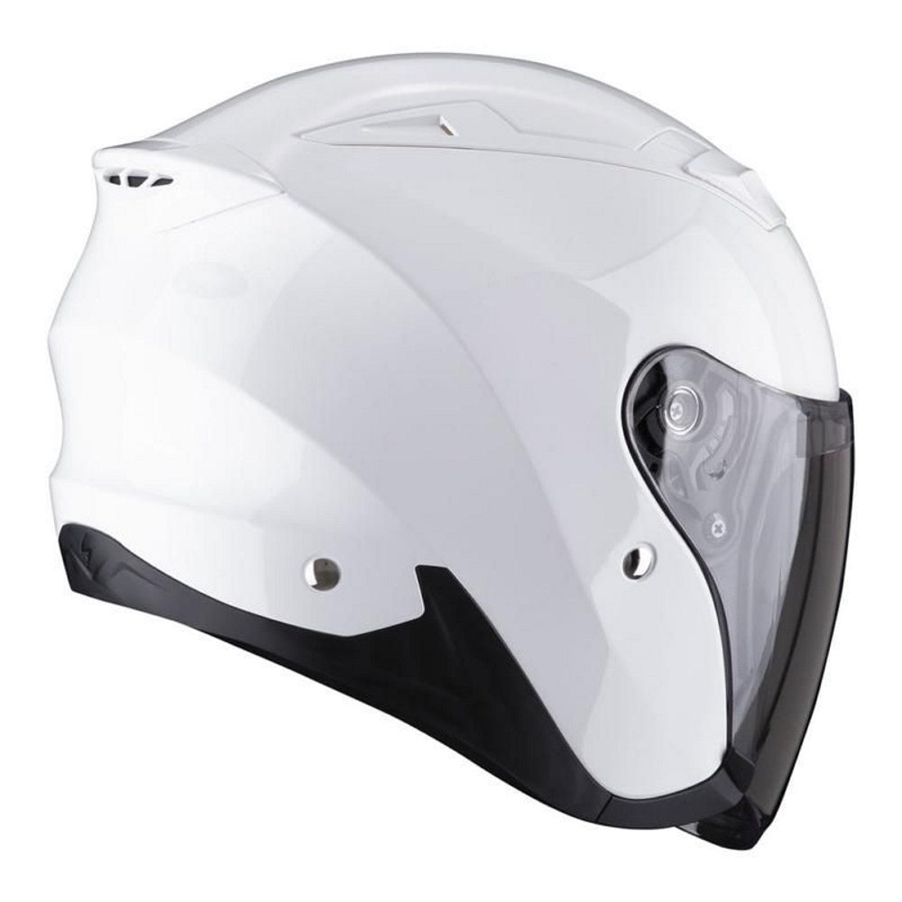 Scorpion Exo 230 White Open Face Helmet