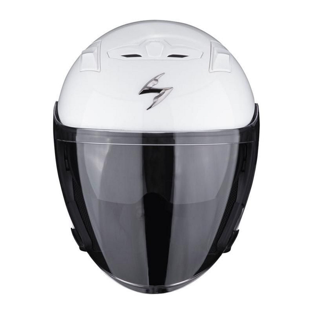 Scorpion Exo 230 White Open Face Helmet