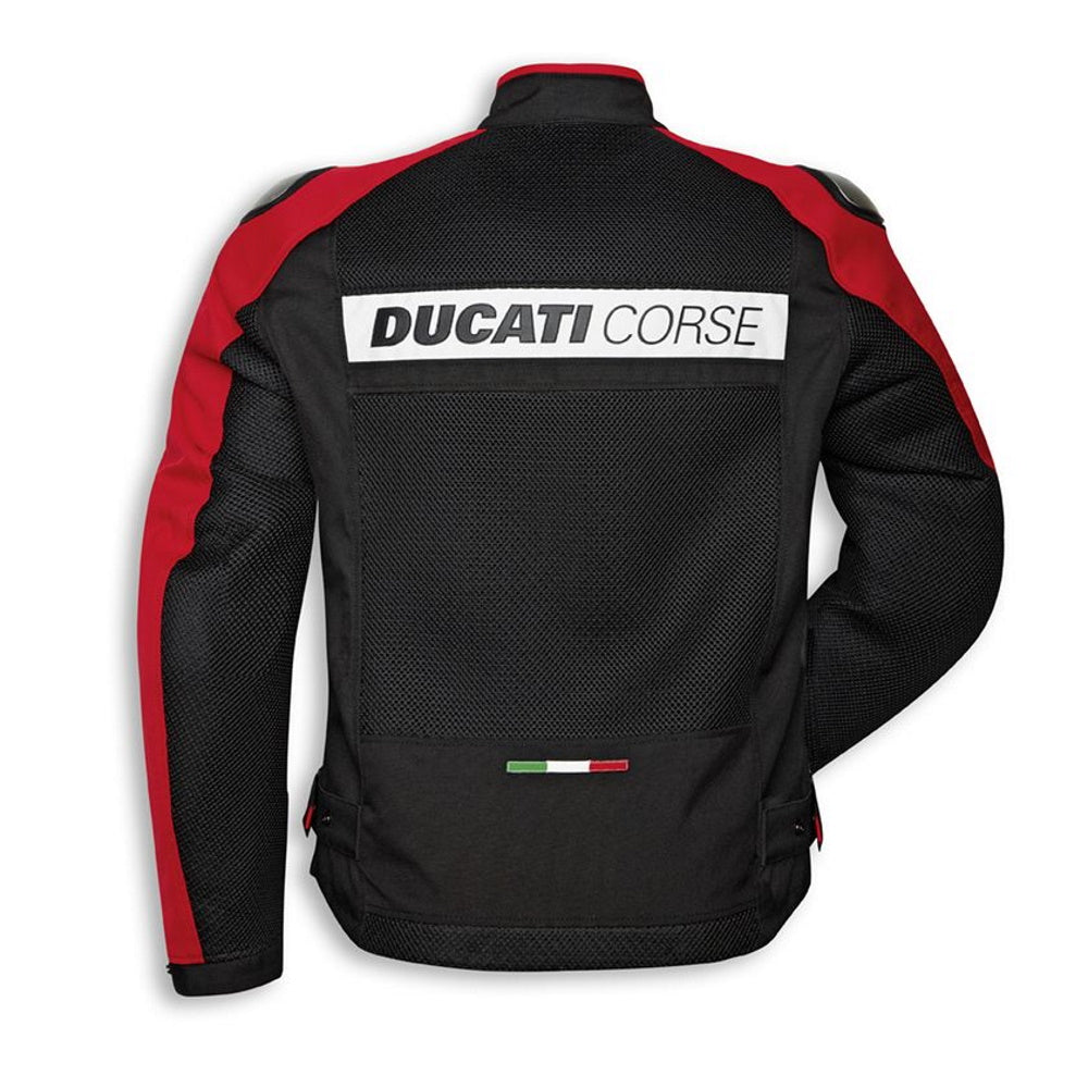 Ducati Corse Tex Summer C3 Textile Jacket Black Red