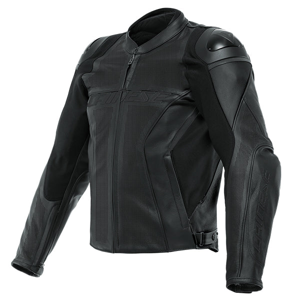 Dainese Racing 4 Leather Jacket Black