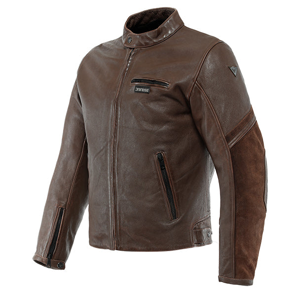 Dainese Merak Leather Jacket 58G Brown