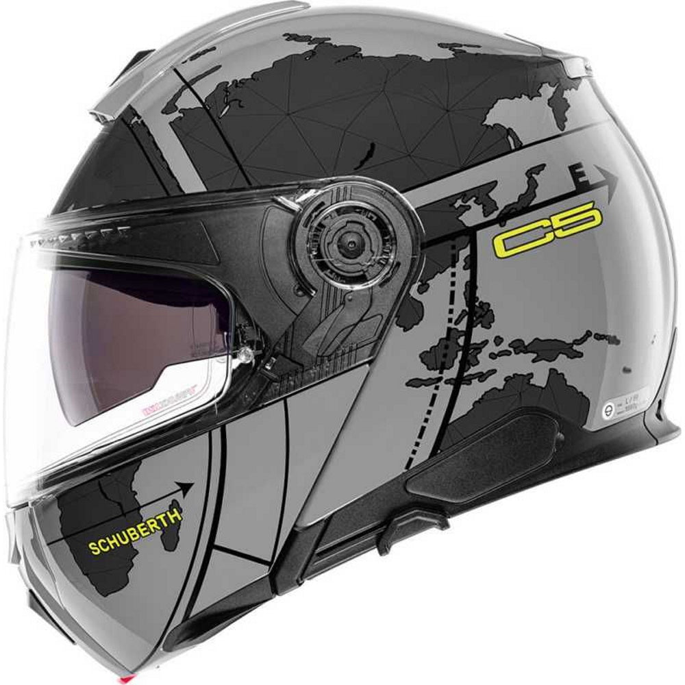 Schuberth C5 Flip Front Helmet Globe Grey
