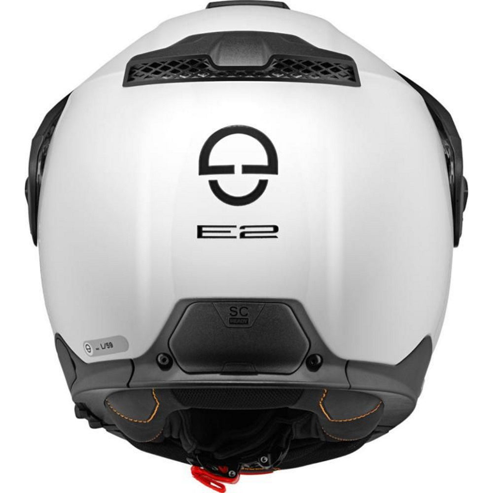 Schuberth E2 Flip Front Helmet Gloss White