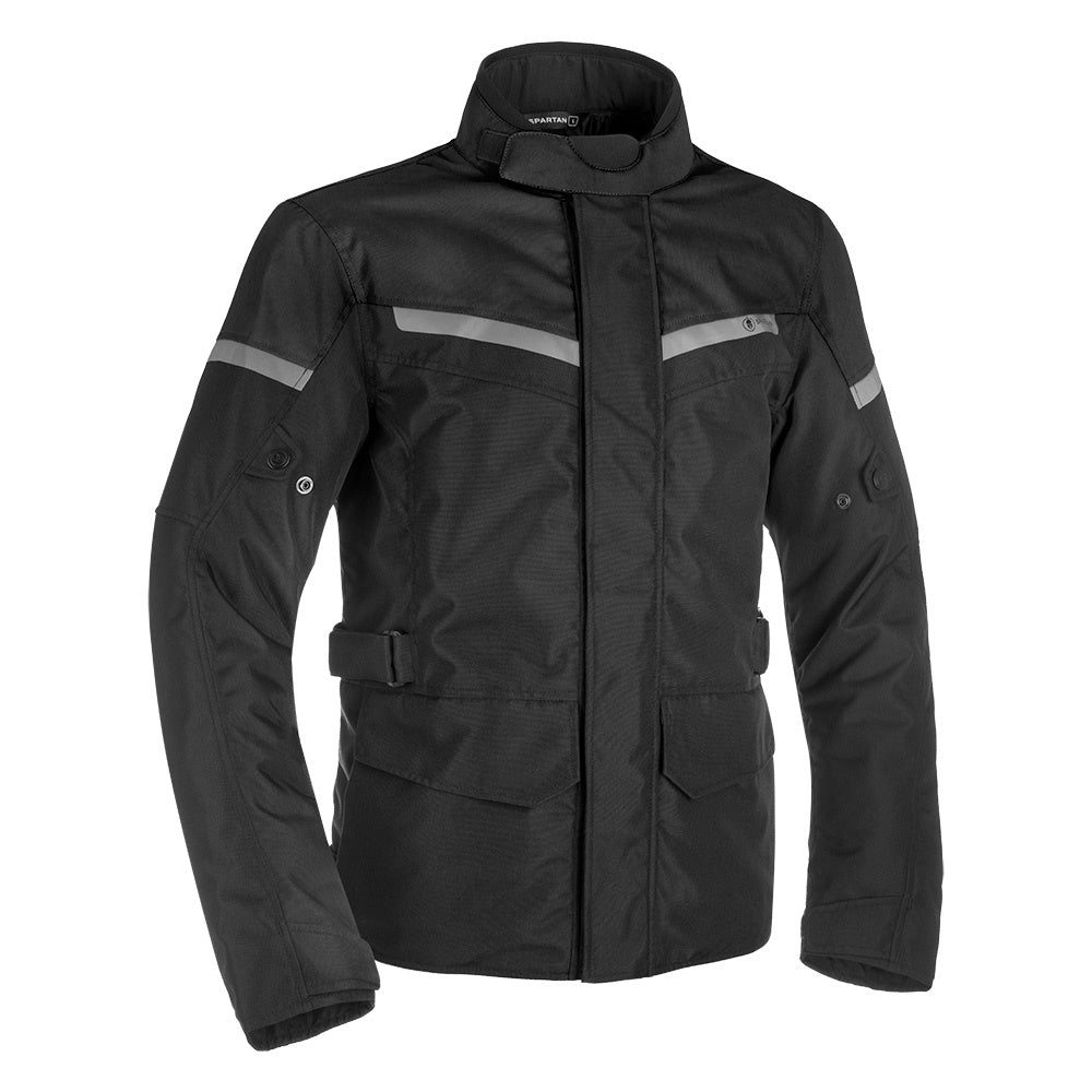 Spartan Long Mens Waterproof MS Jacket Black