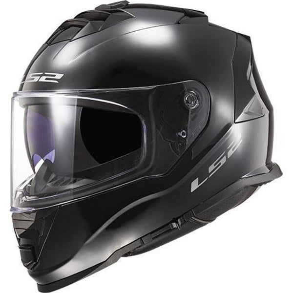 LS2 FF800 Storm II Full Face Helmet Solid Gloss Black