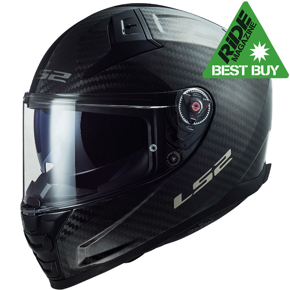 LS2 FF811 Vector II Full Face Helmet Gloss Carbon