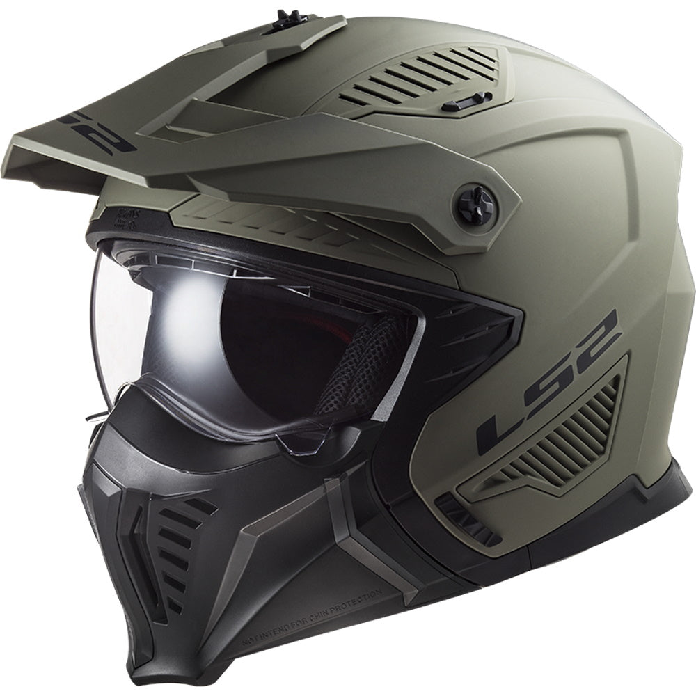 LS2 OF606 Drifter Open Face Helmet Solid Matt Sand