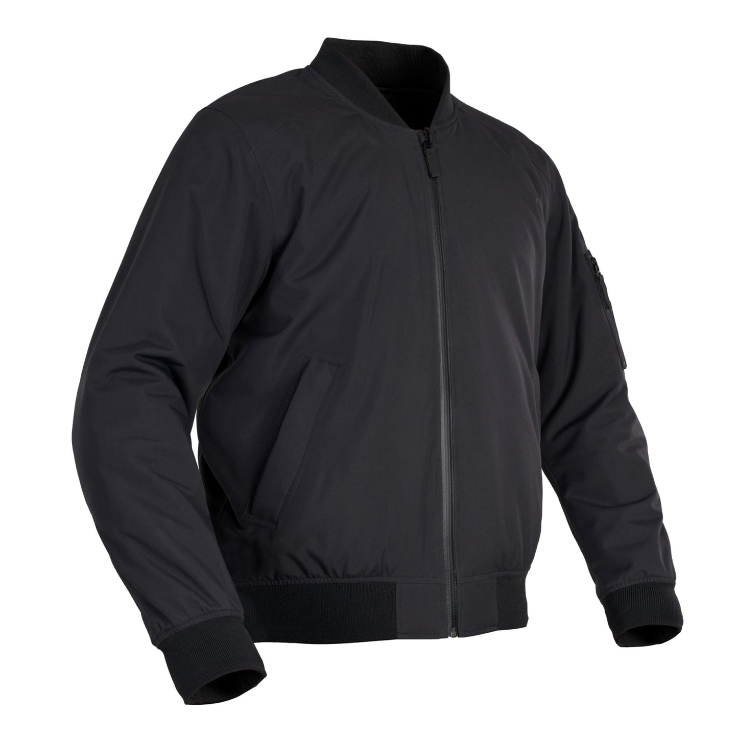 Oxford Bomber D2D Mens Jacket Black