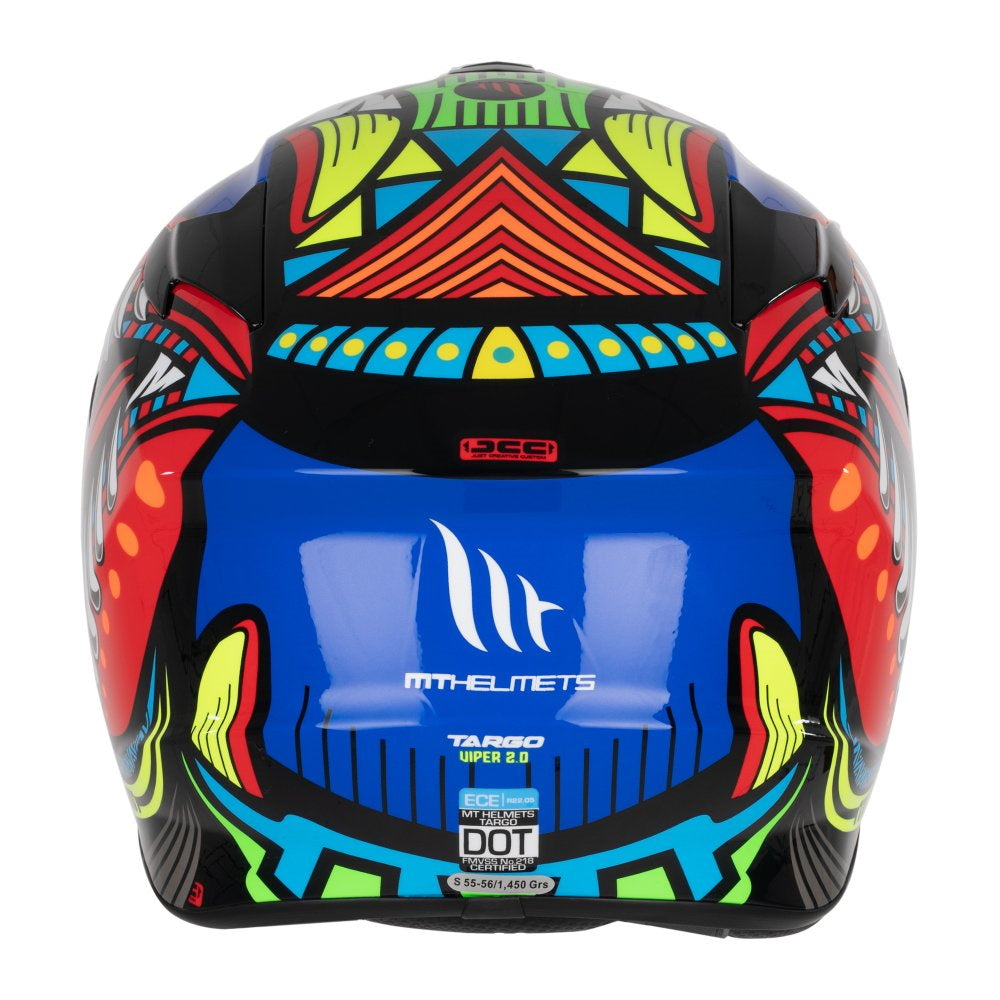 MT Targo Viper 2.0 Full Face Helmet Black