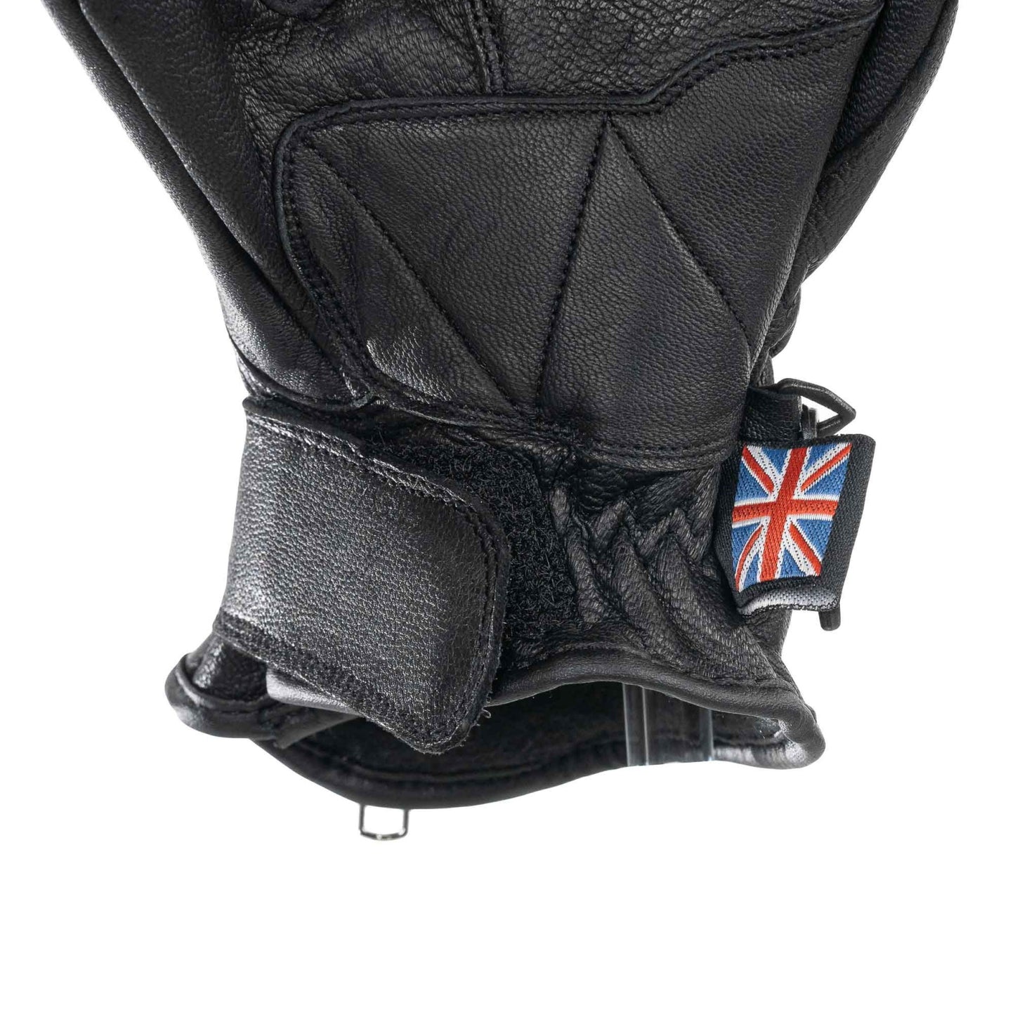 Bike It Amp Mens Leather Glove Black