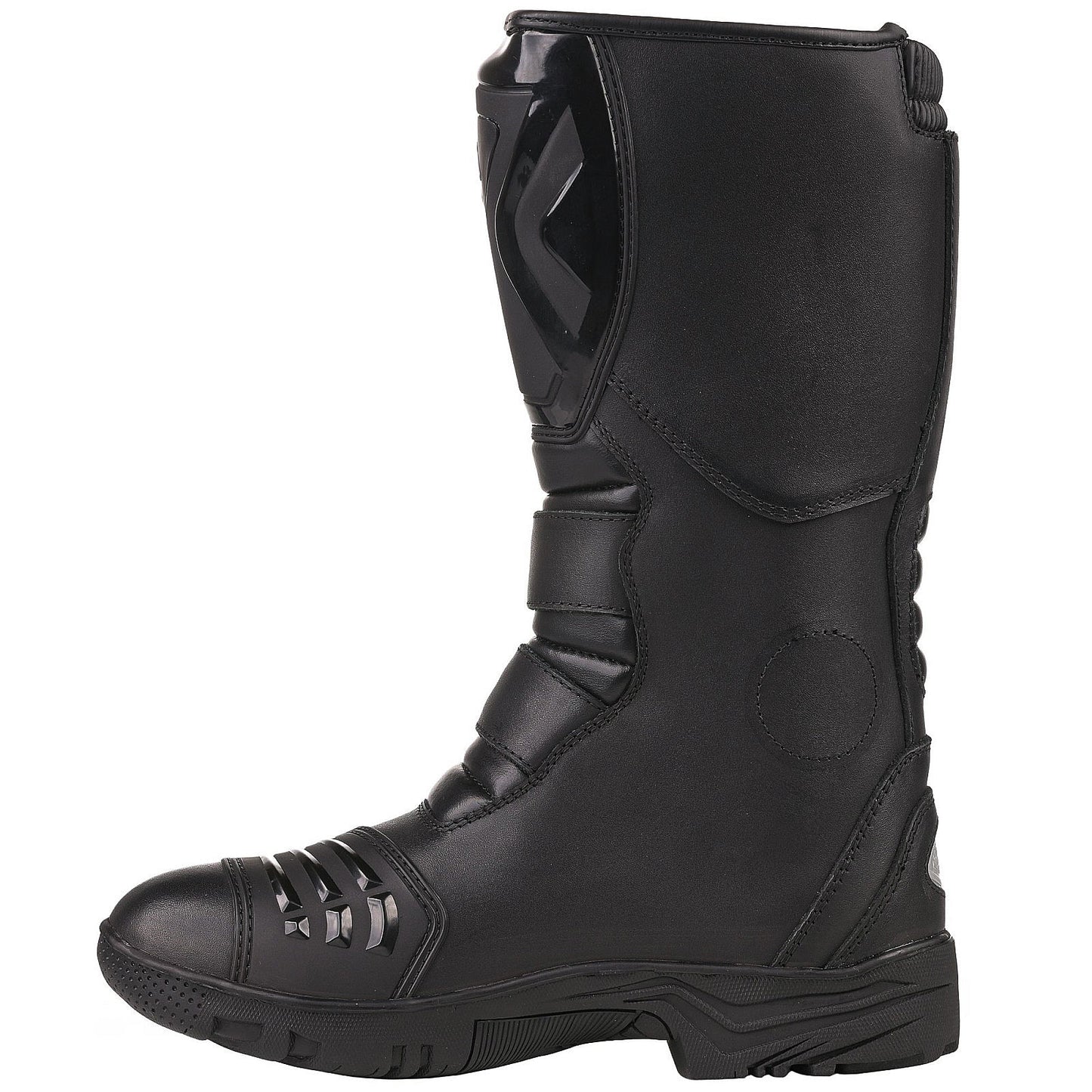 Bike It Triple-Black Mens Adventure Boot