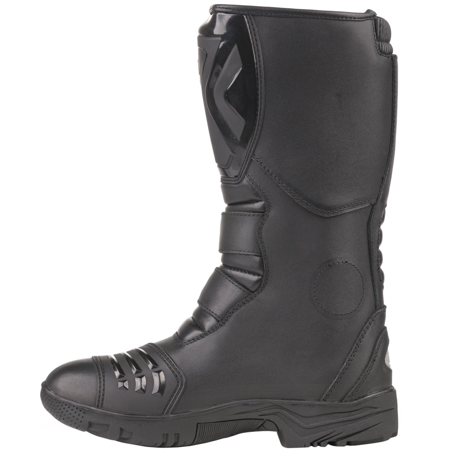 Bike It Triple-Black Mens Adventure Boot