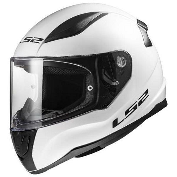 LS2 FF353 Rapid II Solid White Full Face Helmet