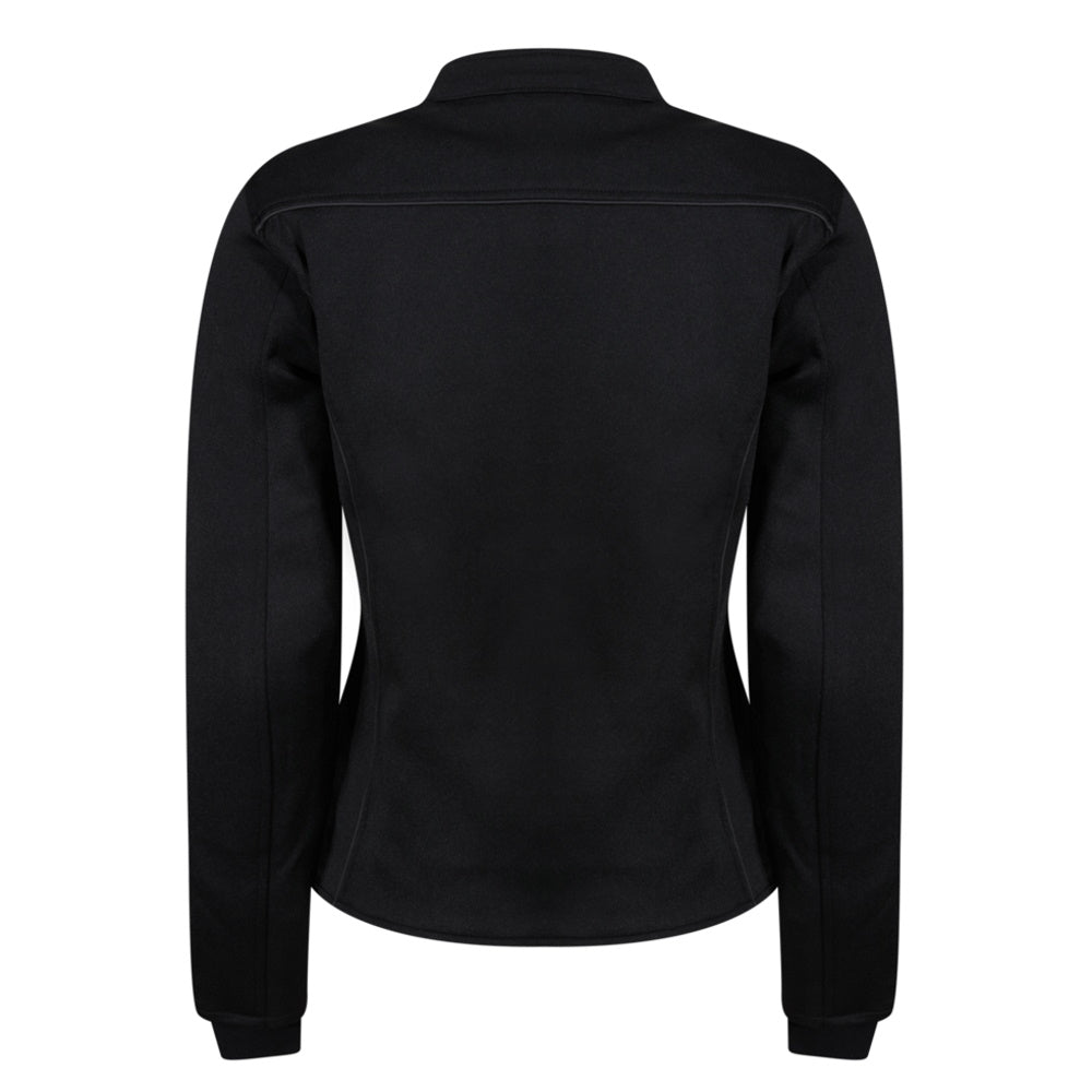 MotoGirl Sherrie Black Textile Jacket
