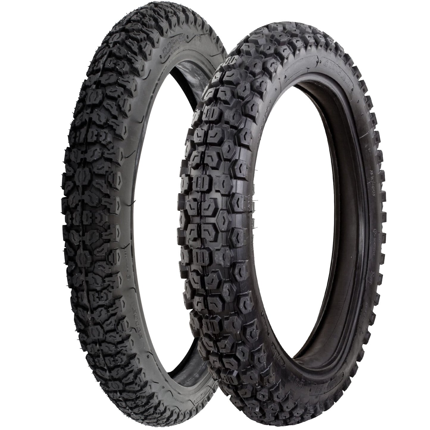 Cougar 275-21 933 Front & 410-18 889 Rear Tyre Pair