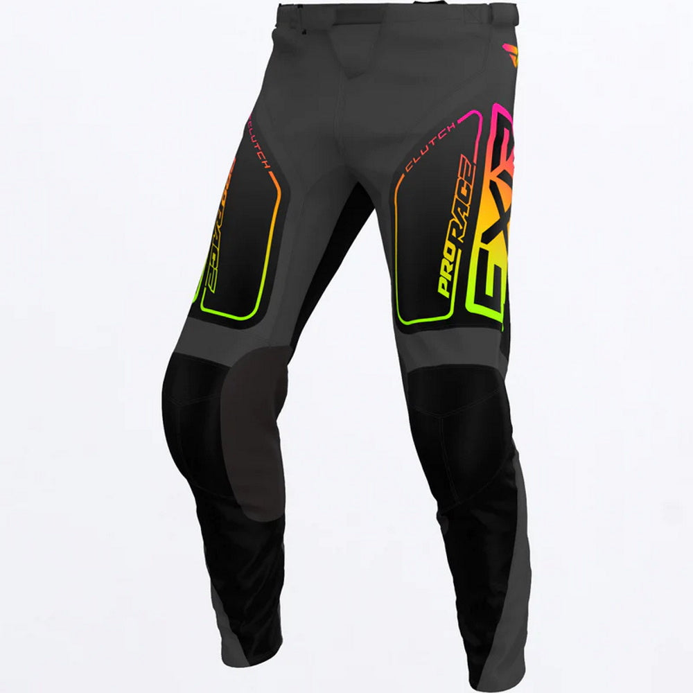 FXR Youth Clutch Motorcross Pants Black Sherbert