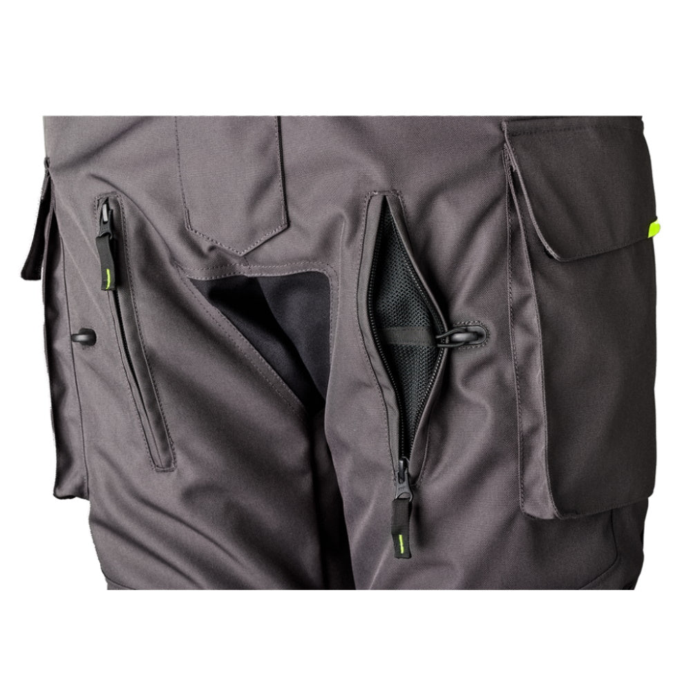 RST Endurance CE Mens Textile Jeans Grey Yellow
