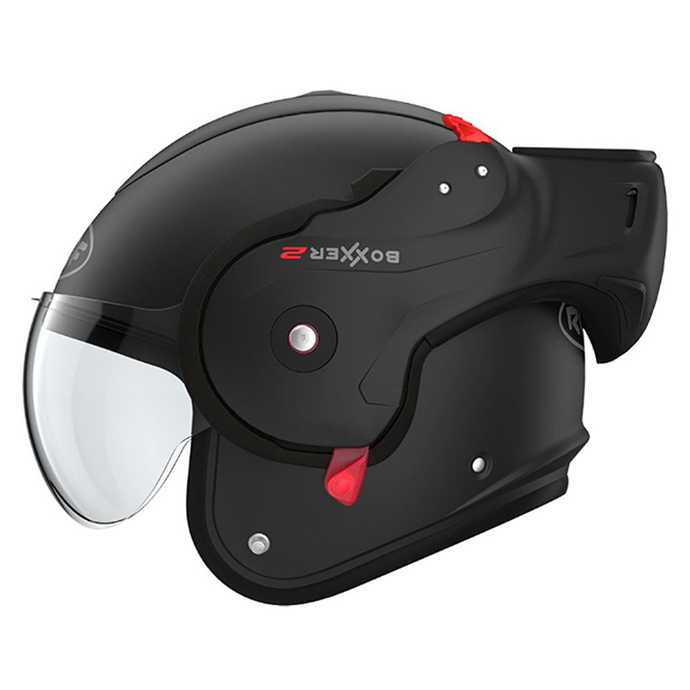ROOF RO9 Boxxer 2 Matt Black Flip Front Helmet