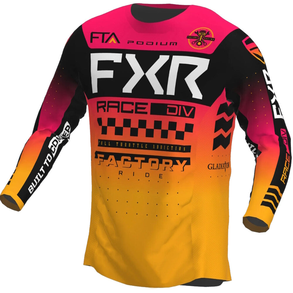 FXR Podium Gladiator Motocross Jersey 23 Mango
