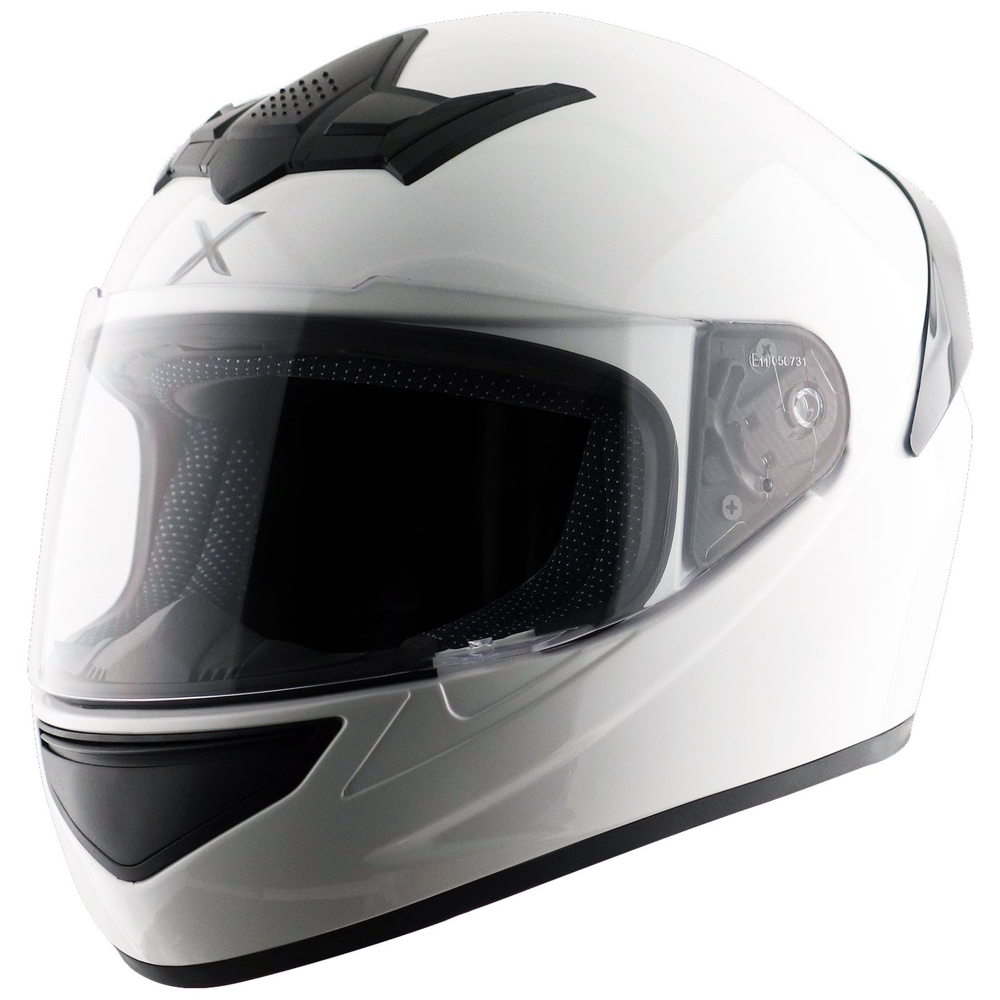 Axor Rage Solid Gloss White Full Face Helmet