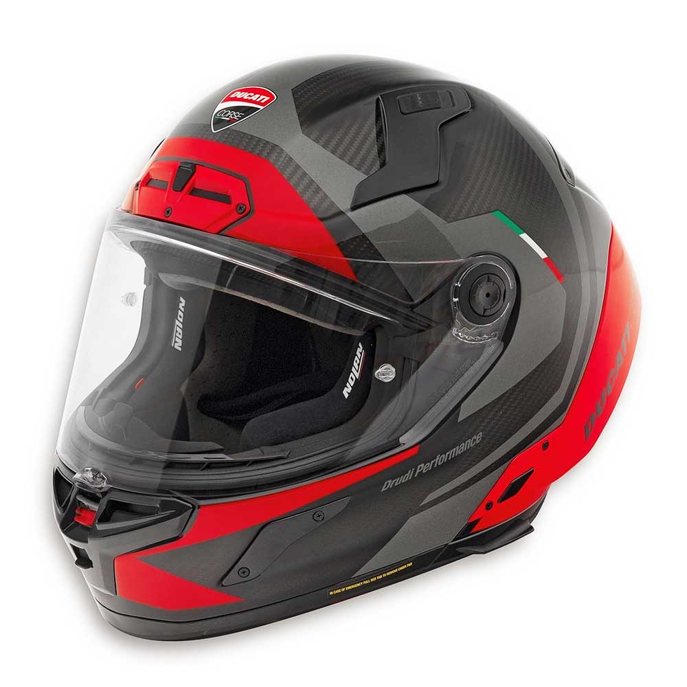 Ducati Speed Evo 2 Black Grey ECE 22-06 Full Face Helmet