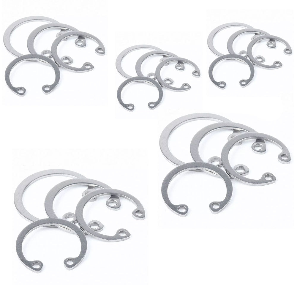 Pack of 20 Circlip Internal 11mm ID Stainless Steel