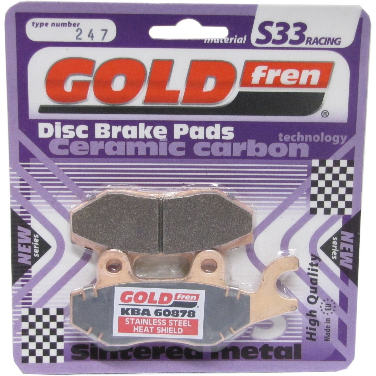 Goldfren S33 FA214/2HH Brake Pads
