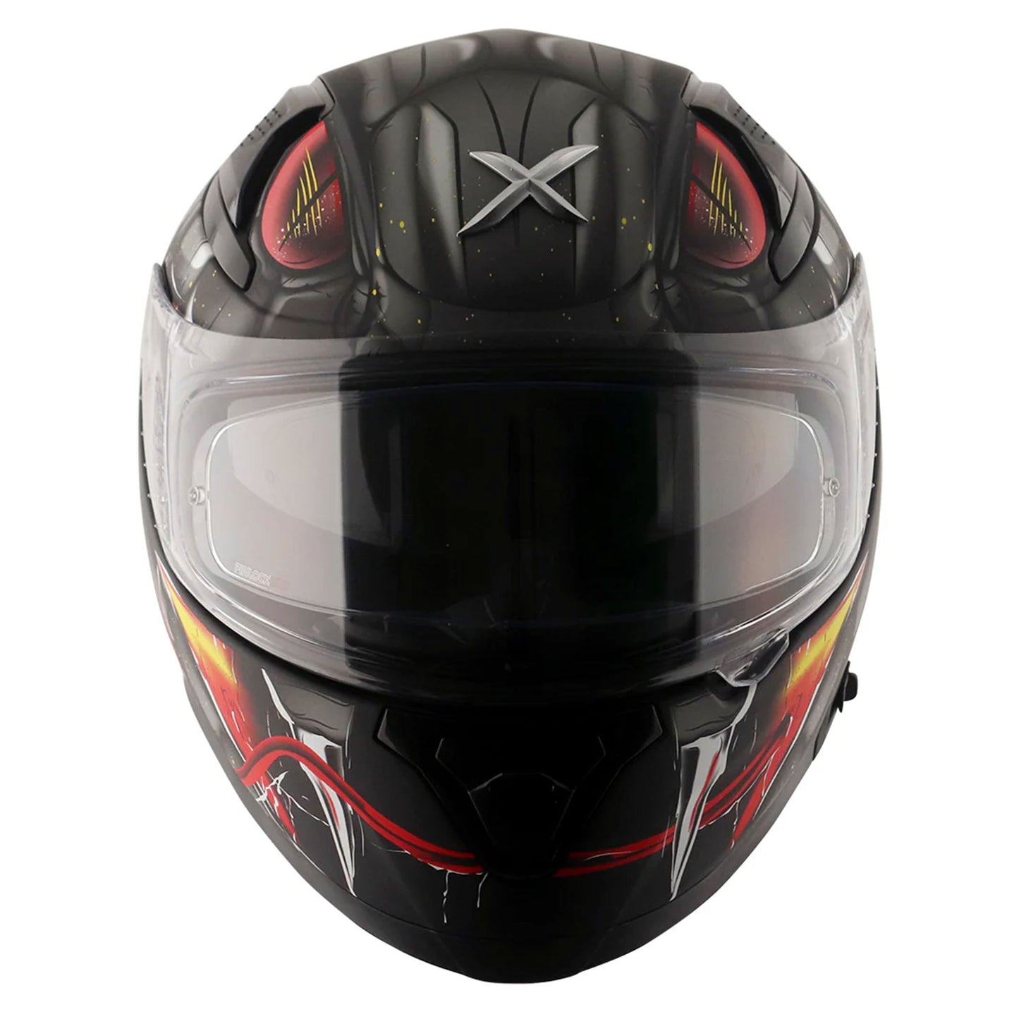 Axor Apex Venomous Black Grey Matt Full Face Helmet