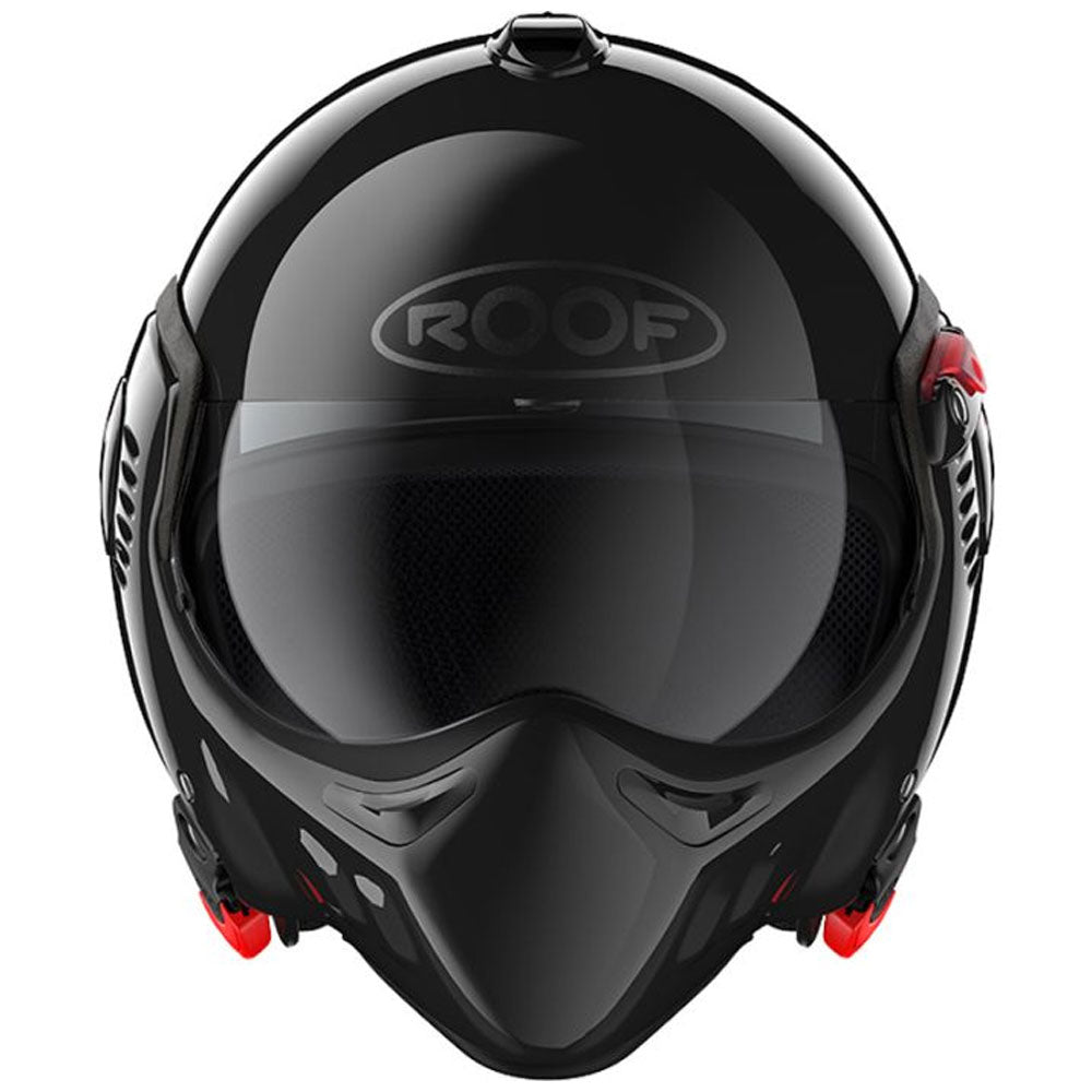 Roof RO5 Boxer Alpha Black Flip Front Helmet